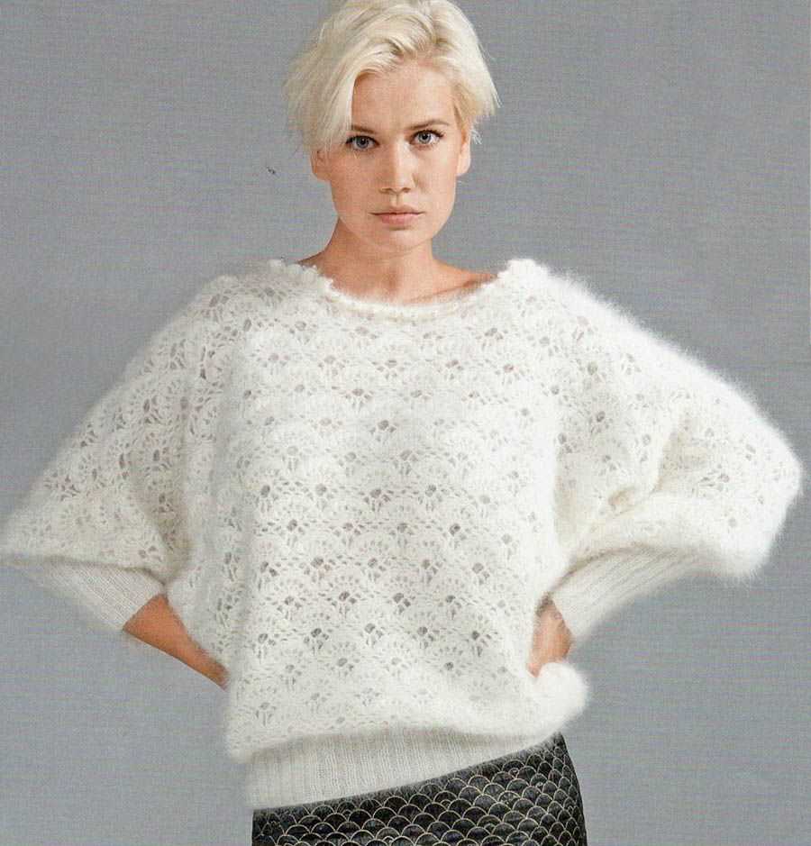 Modern mohair knitting patterns