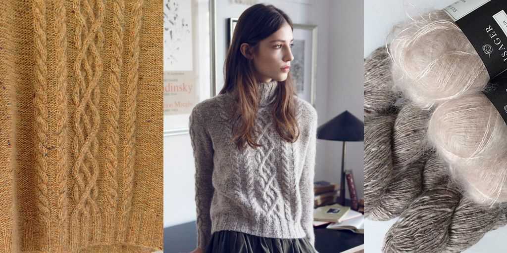Mohair throw knitting pattern