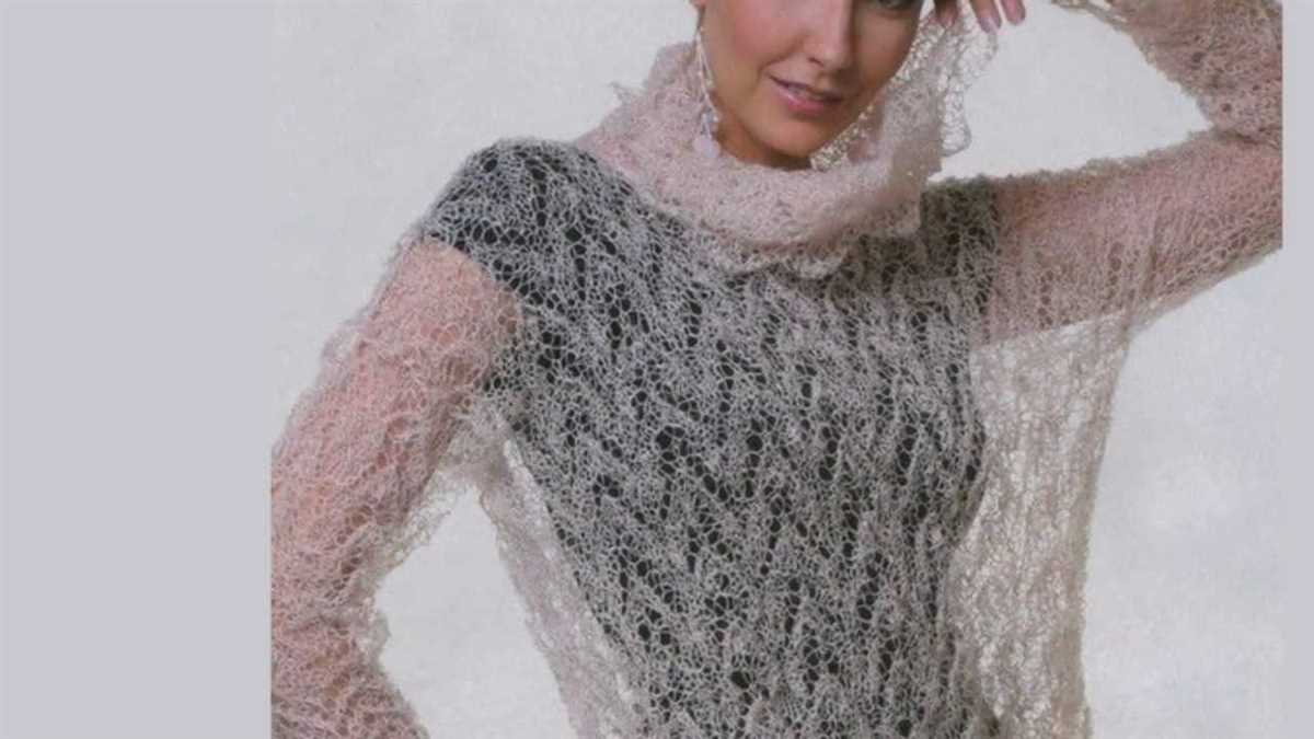 Mohair wrap knitting pattern