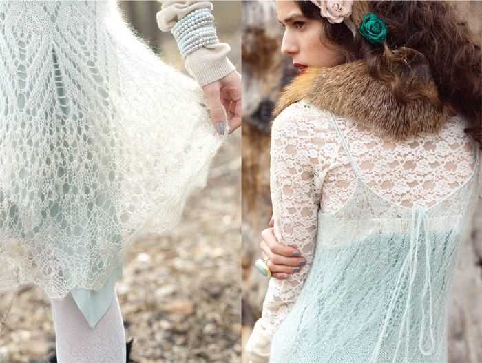 Mohair throw knitting pattern