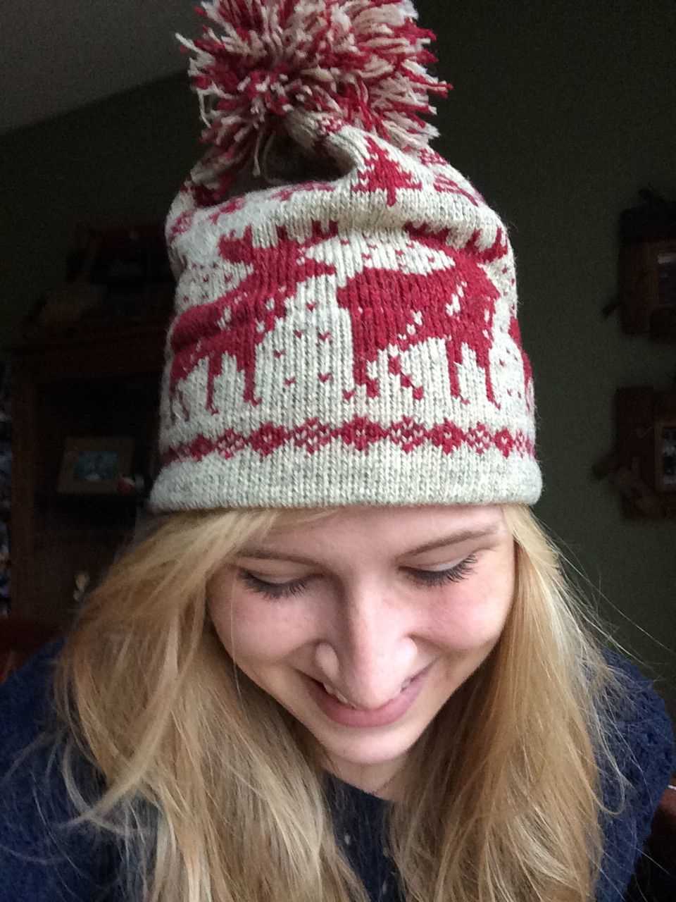Moose hat knitting pattern