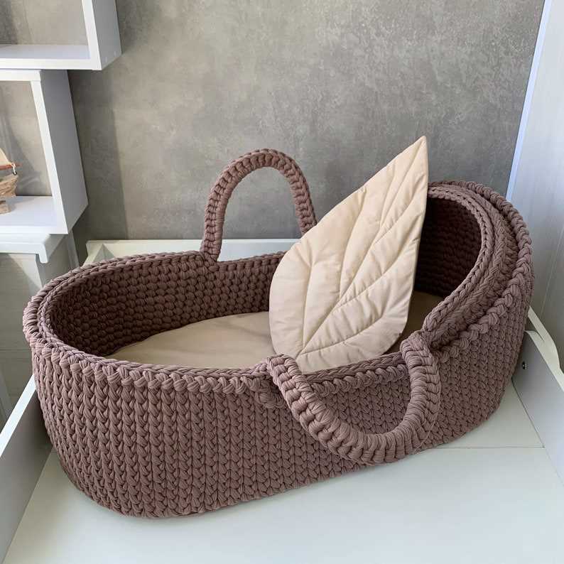 Moses basket knitting pattern free