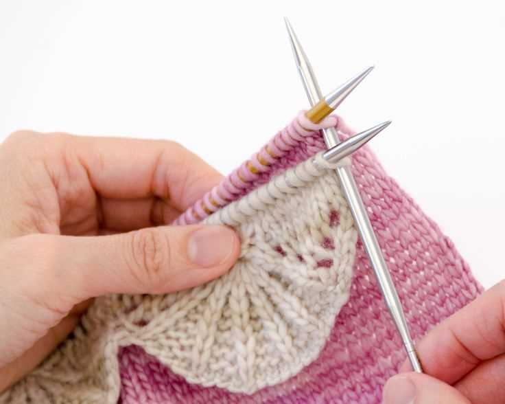Needle knitting patterns