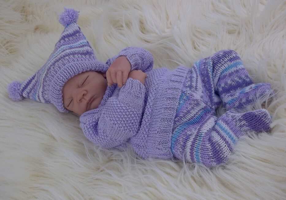 Newborn sweater pattern knitting