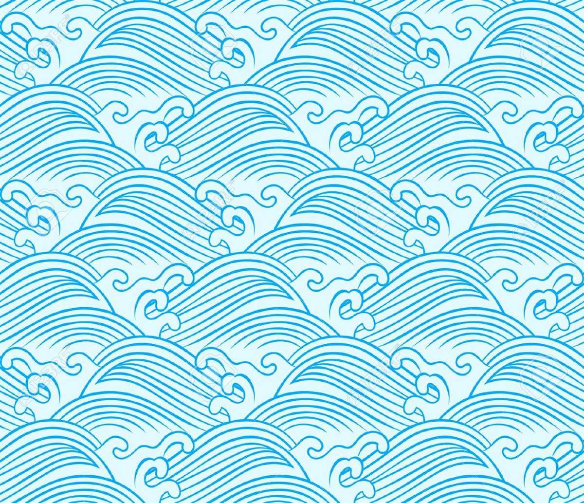 Ocean waves knitting pattern