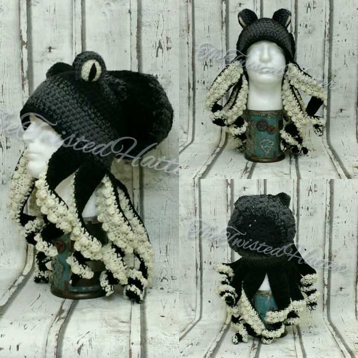 Octopus hat knitting pattern