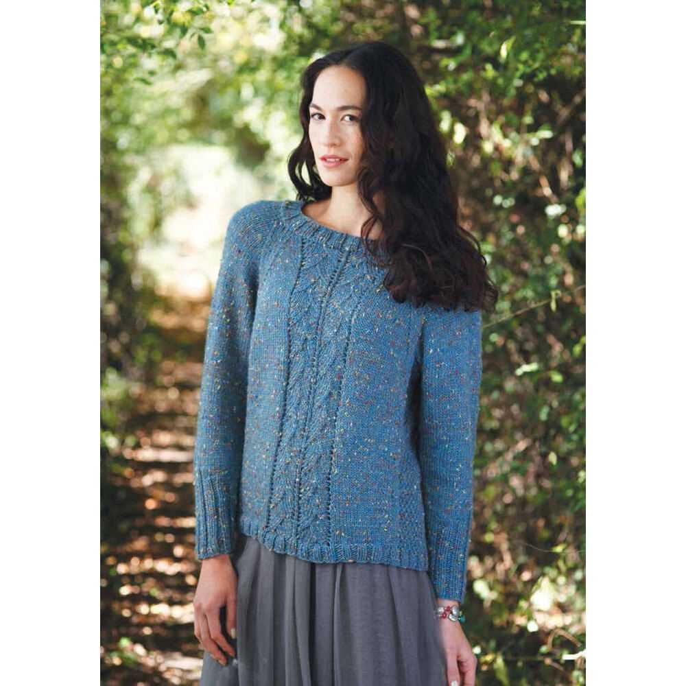Off the shoulder jumper knitting pattern