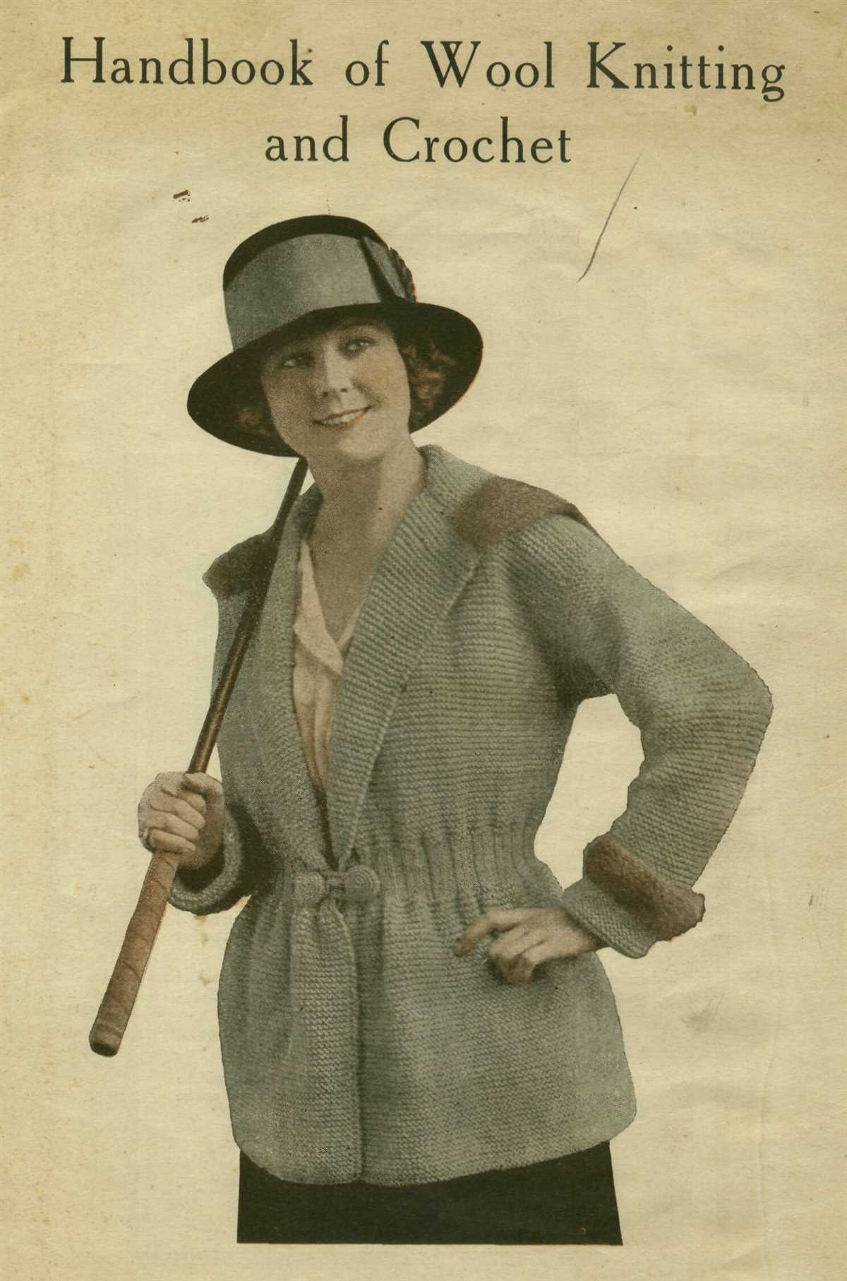 Old knitting pattern books