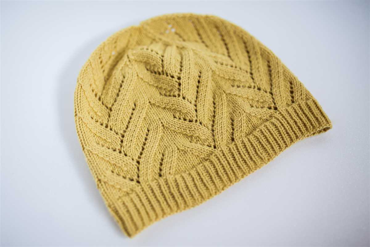 One skein hat knitting patterns free