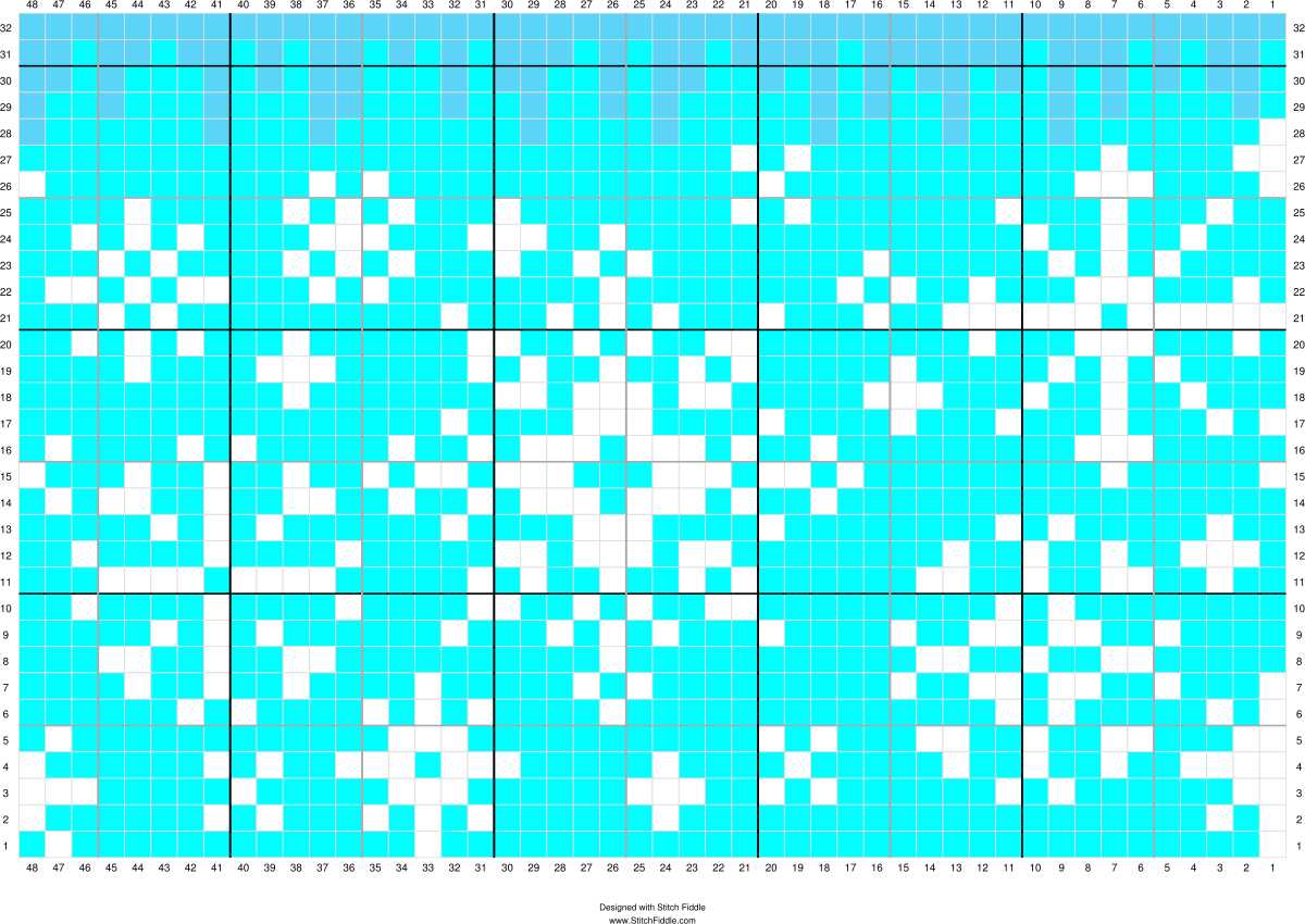 Online knitting pattern maker