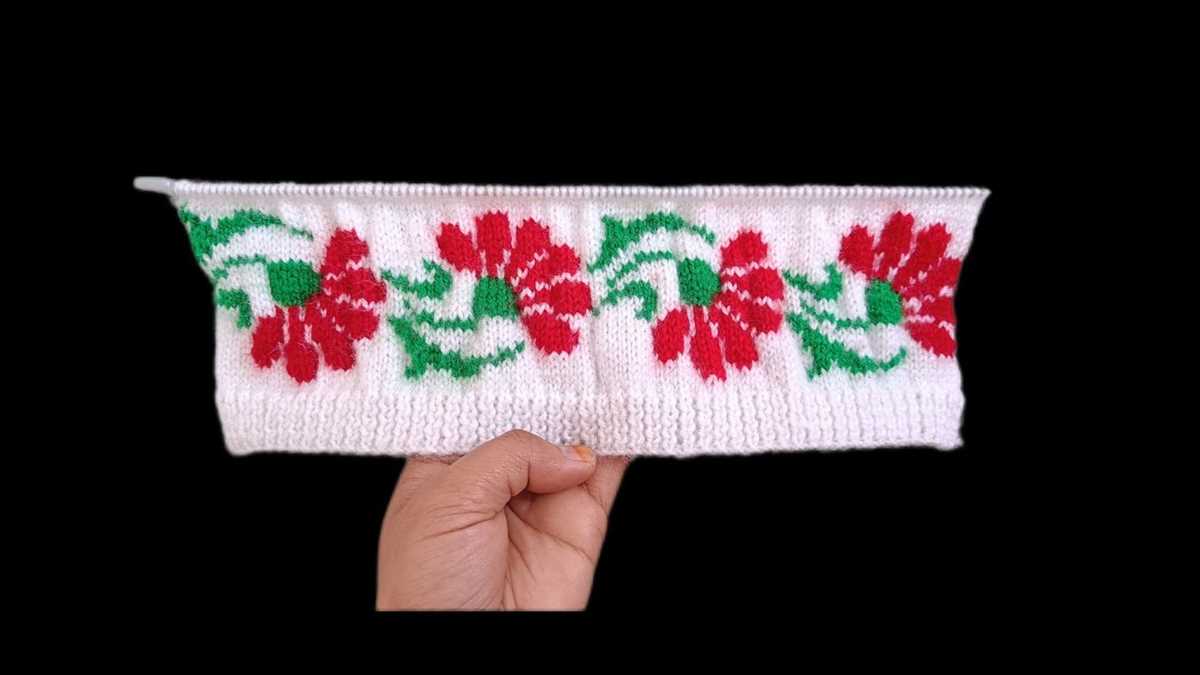 Open stitch sweater knitting pattern