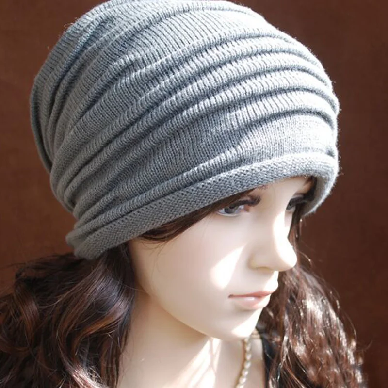 Oversized beanie knitting pattern