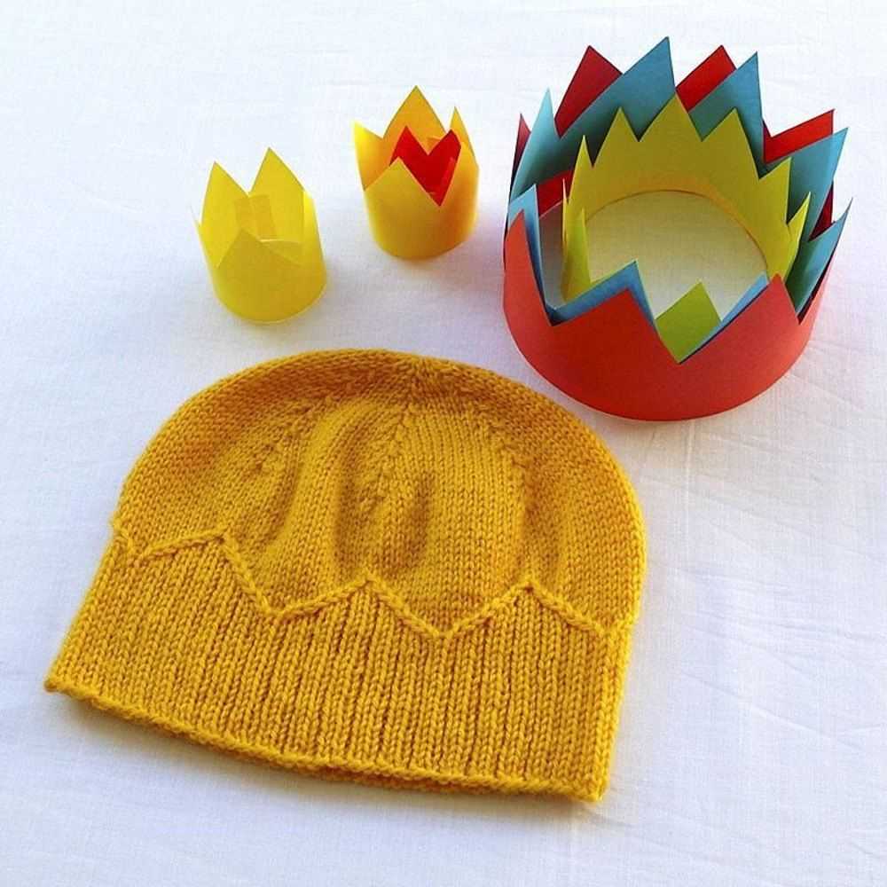 Paper knitting patterns