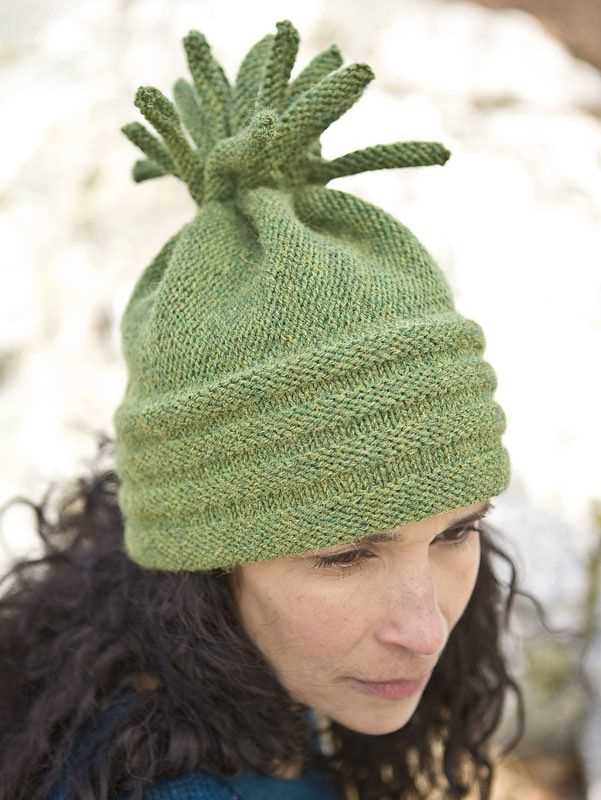 Pattern for knitted hat with circular needles