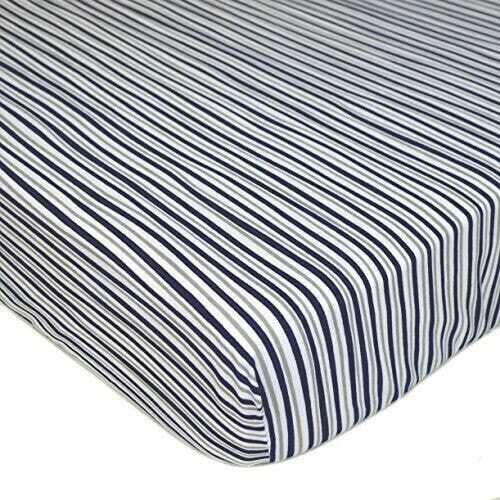 Patterned jersey knit sheets