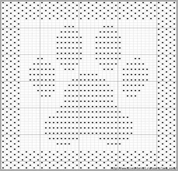 Paw print scarf knitting pattern