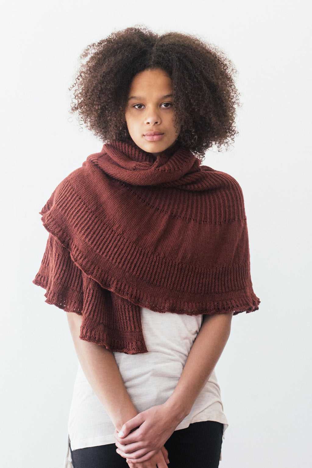 Pi shawl knitting pattern