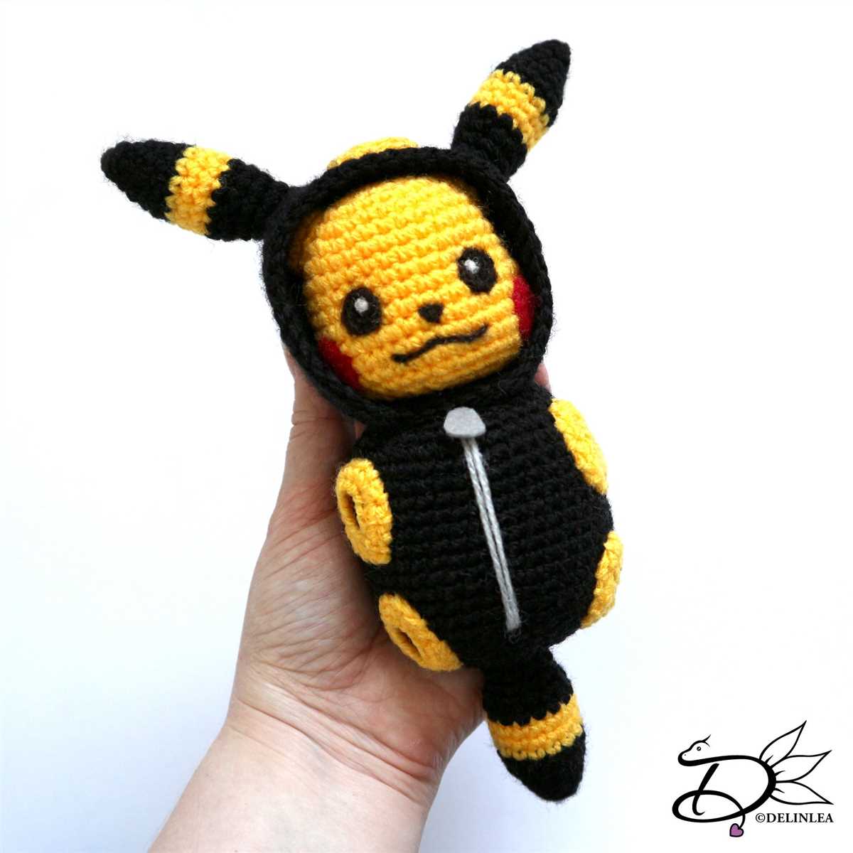Pikachu knitting pattern