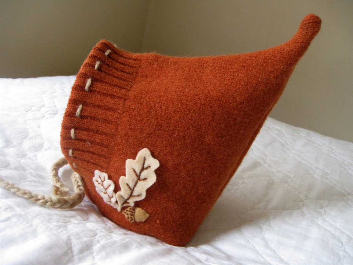 Pixie hat pattern knitting
