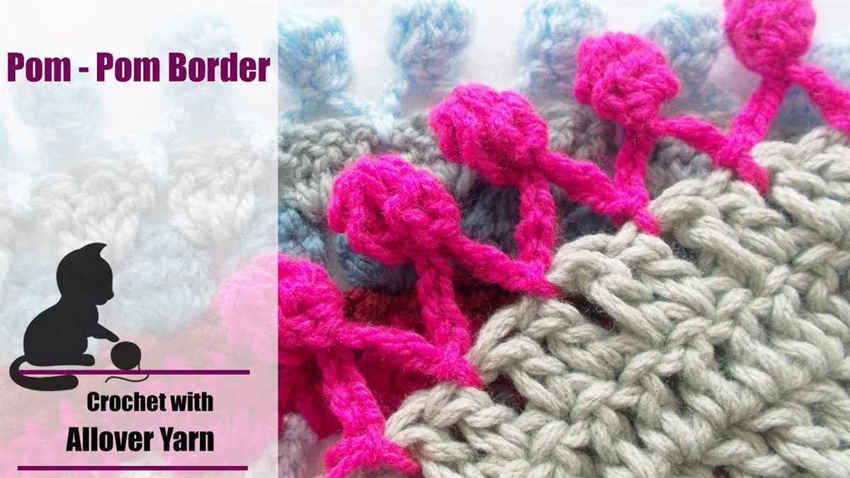 Pom pom yarn knitting patterns