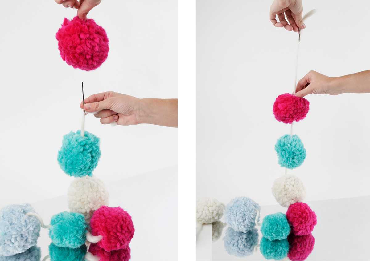 Pom pom yarn knitting patterns