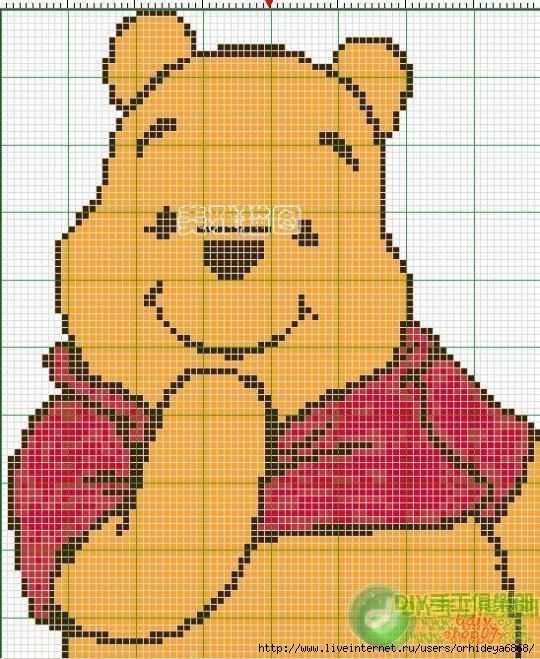 Pooh bear knitting pattern