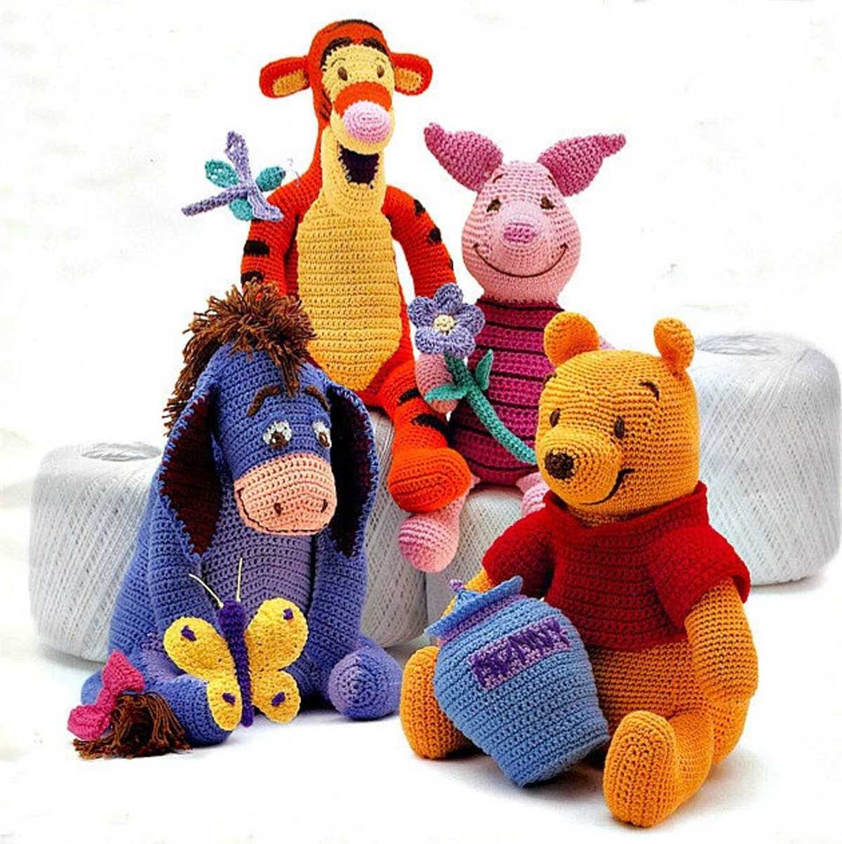 Pooh bear knitting pattern