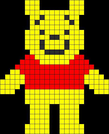 Pooh bear knitting pattern