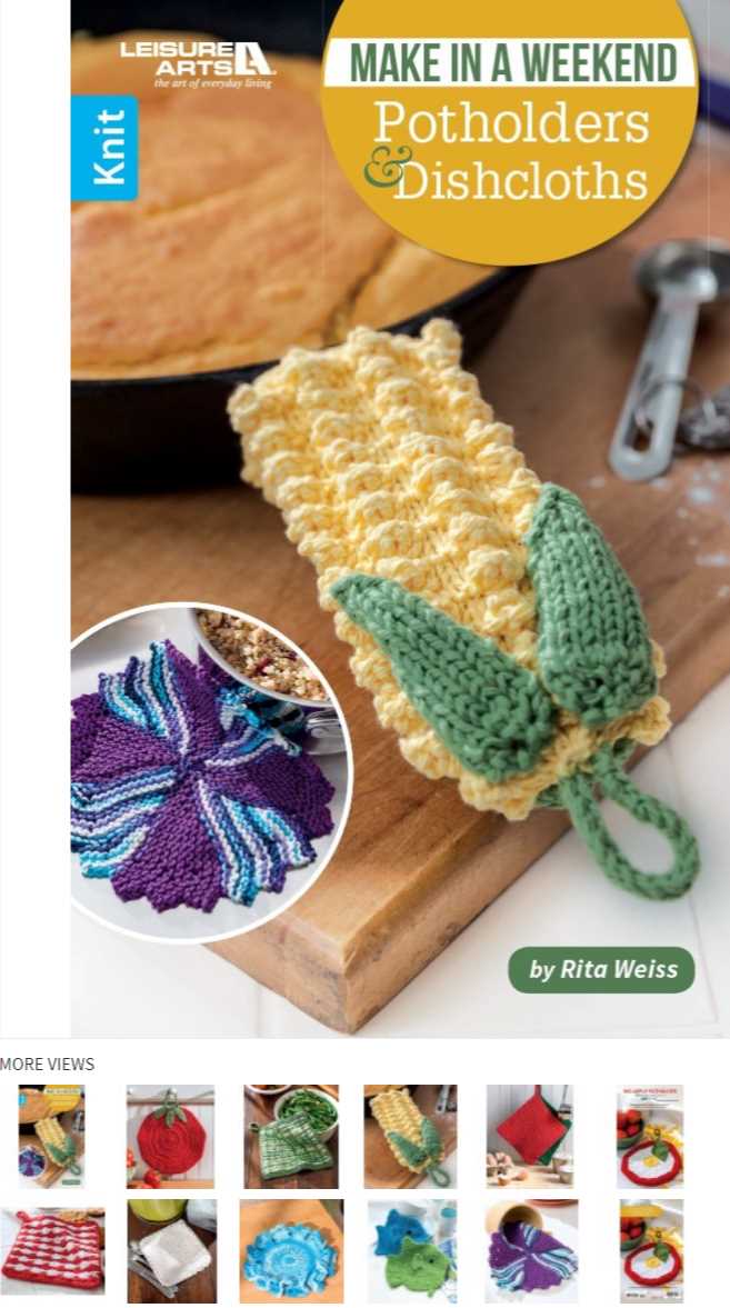 Pot holder knit pattern