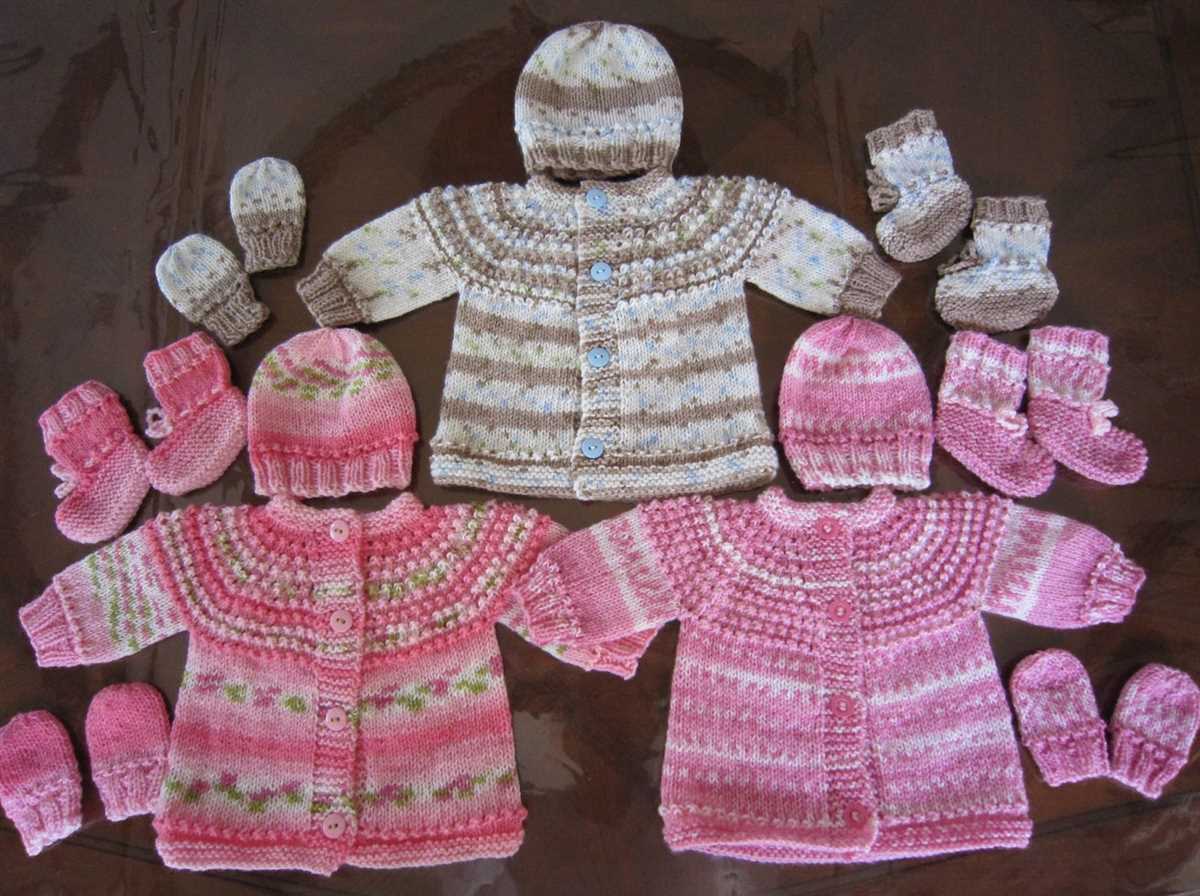 Preemie caps knitting pattern