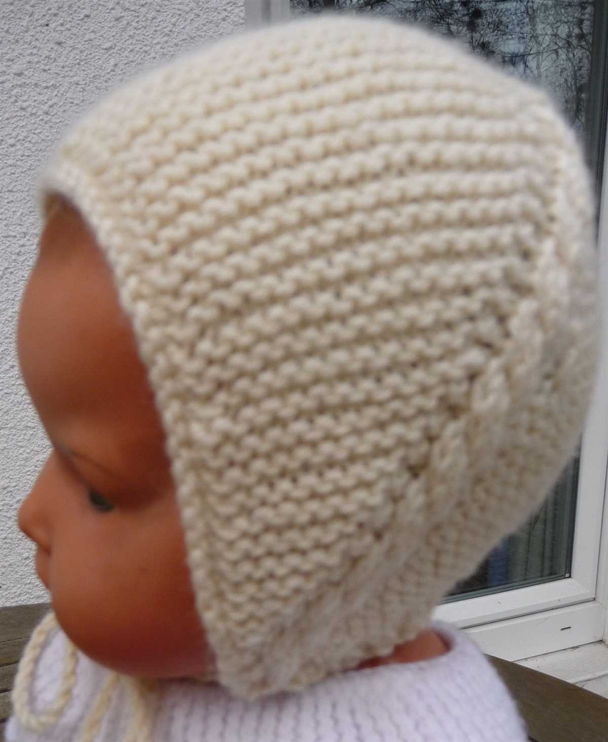 Preemie caps knitting pattern