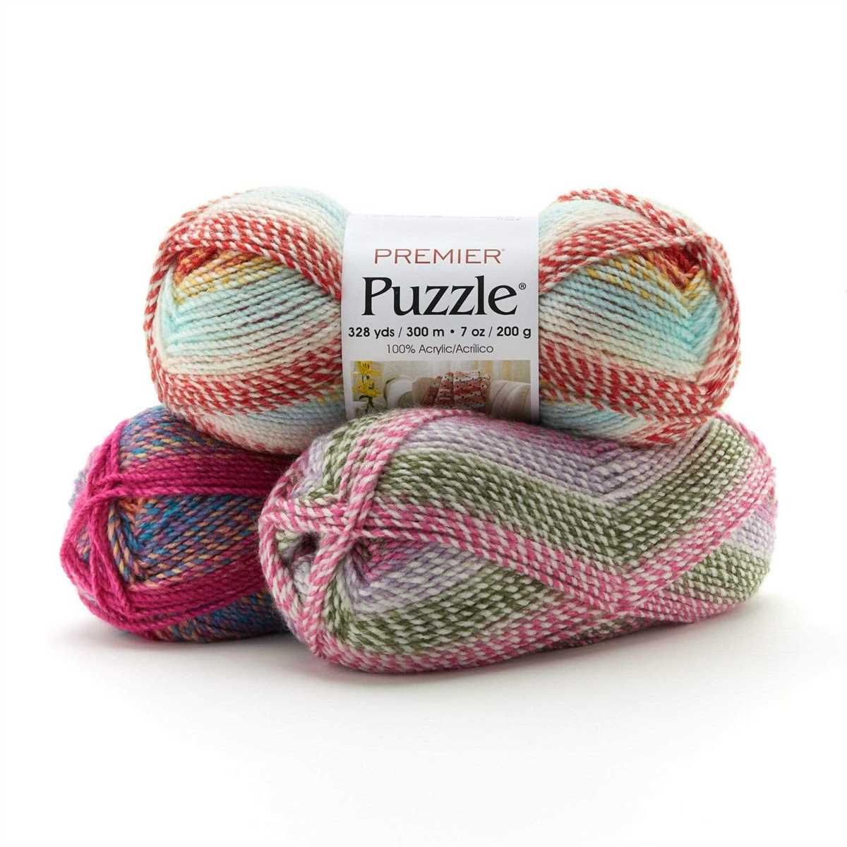 Premier puzzle yarn knit patterns