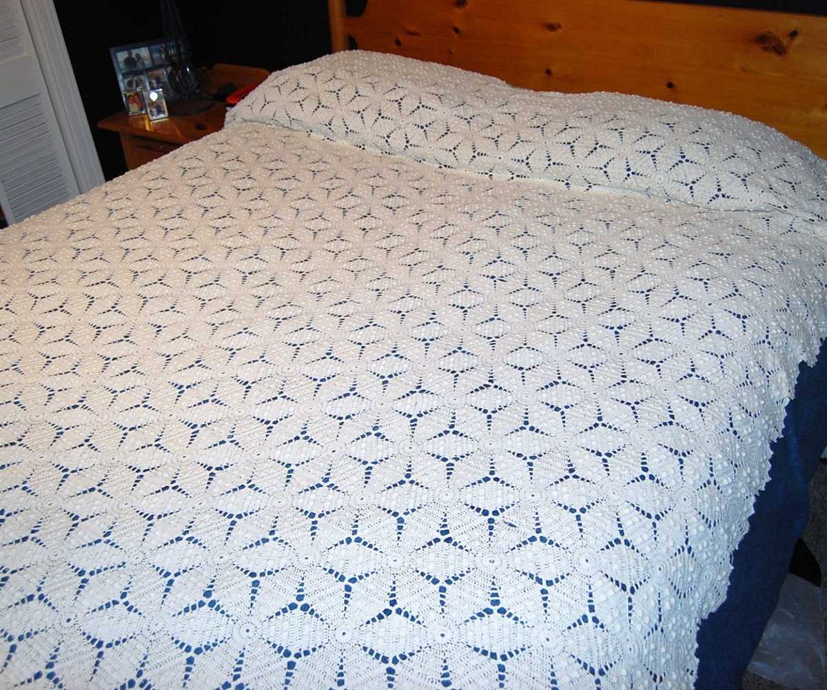 Queen size knit blanket pattern
