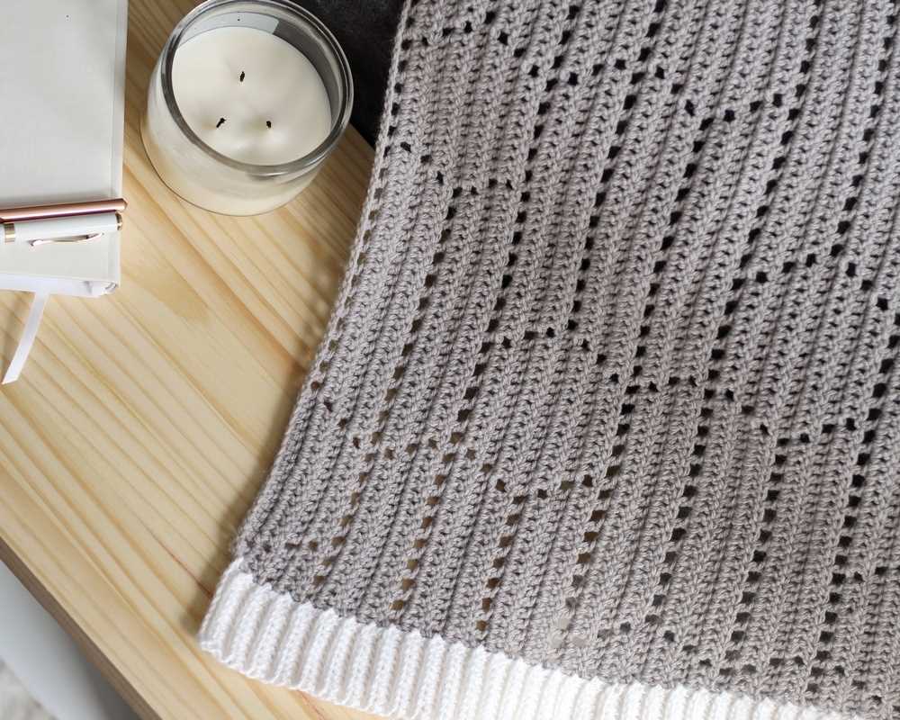 Queen size knit blanket pattern