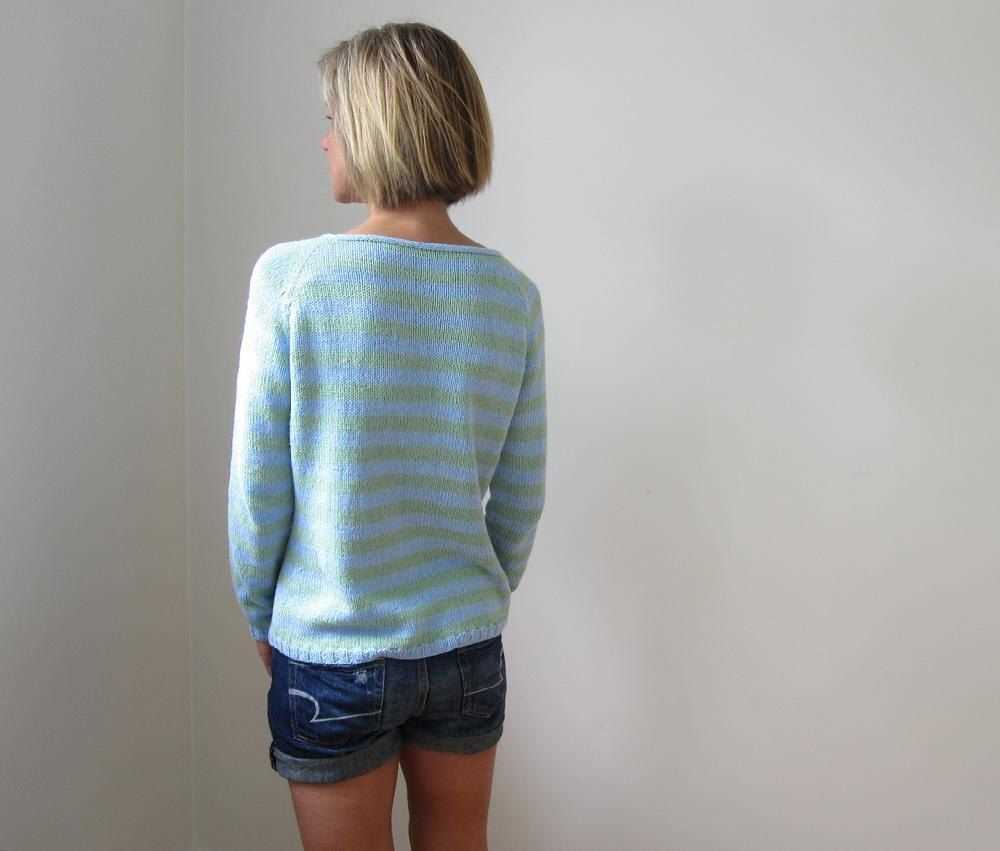 Raindrop knitting pattern