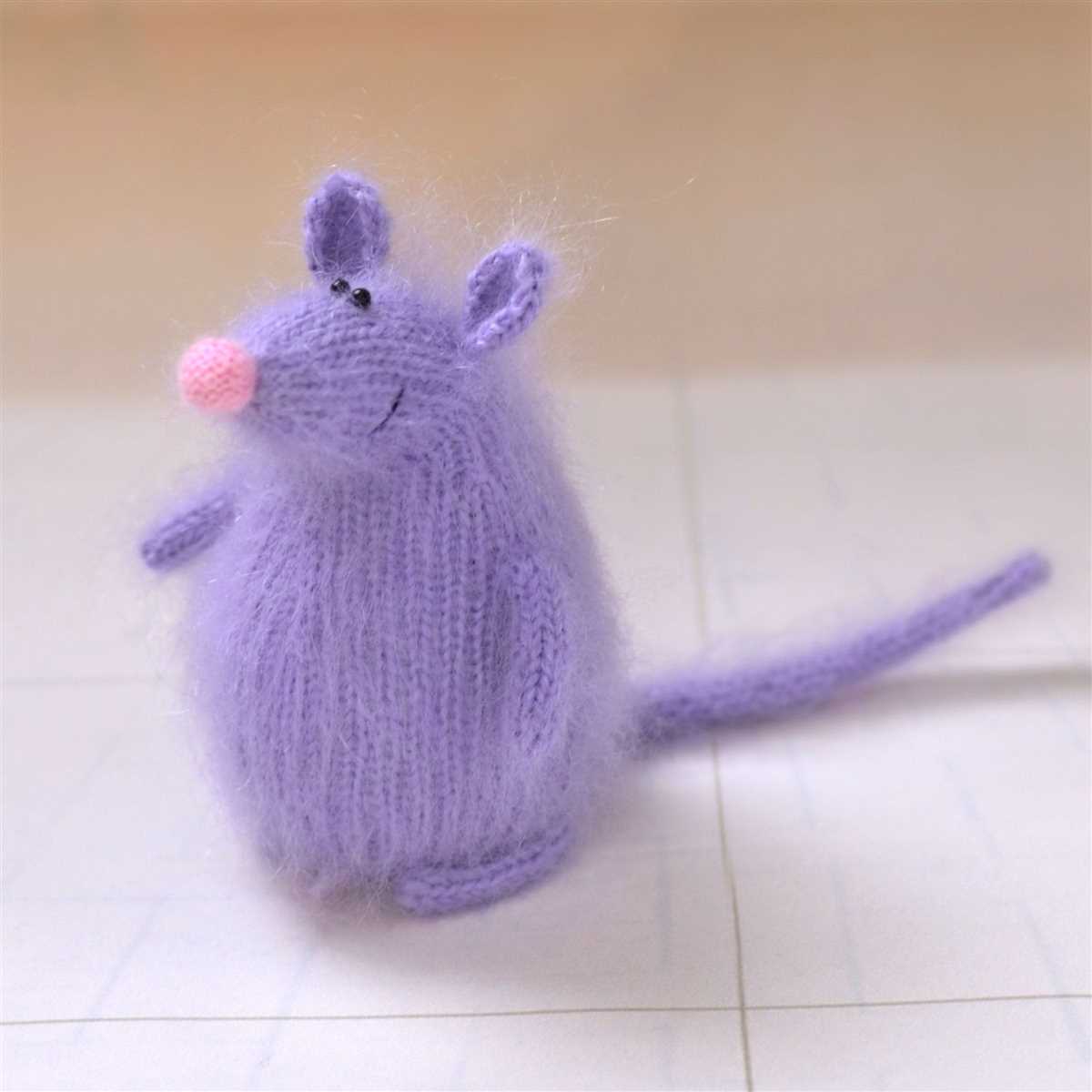Rat knitting pattern