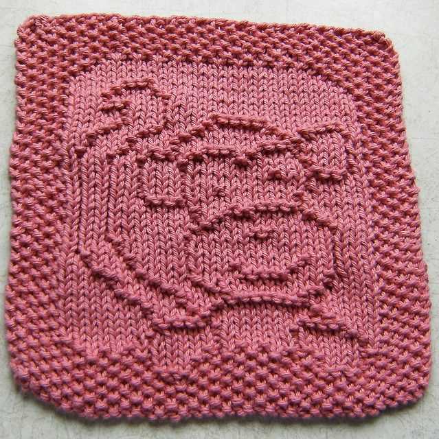 Ravelry free knit dishcloth pattern