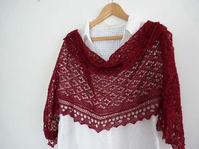 Rectangular shawl knitting pattern free