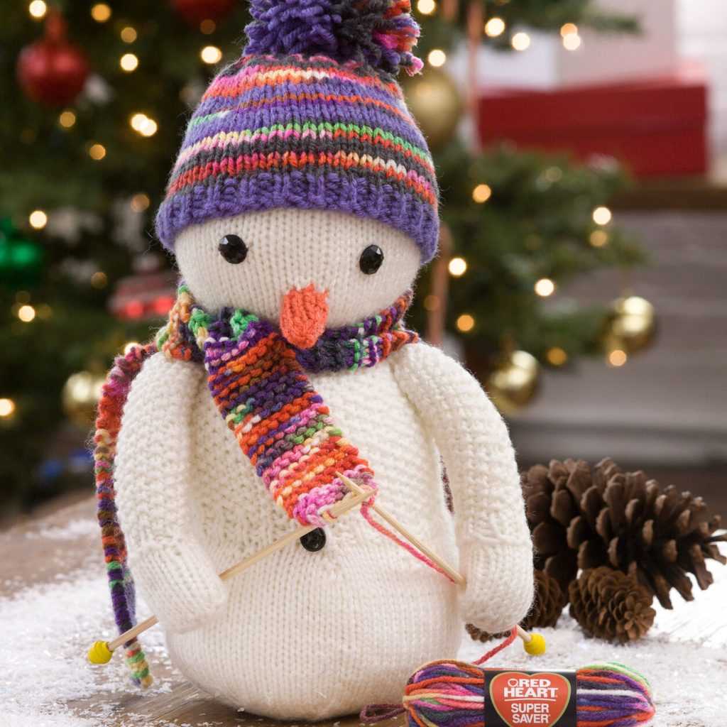 Red heart knit hat patterns