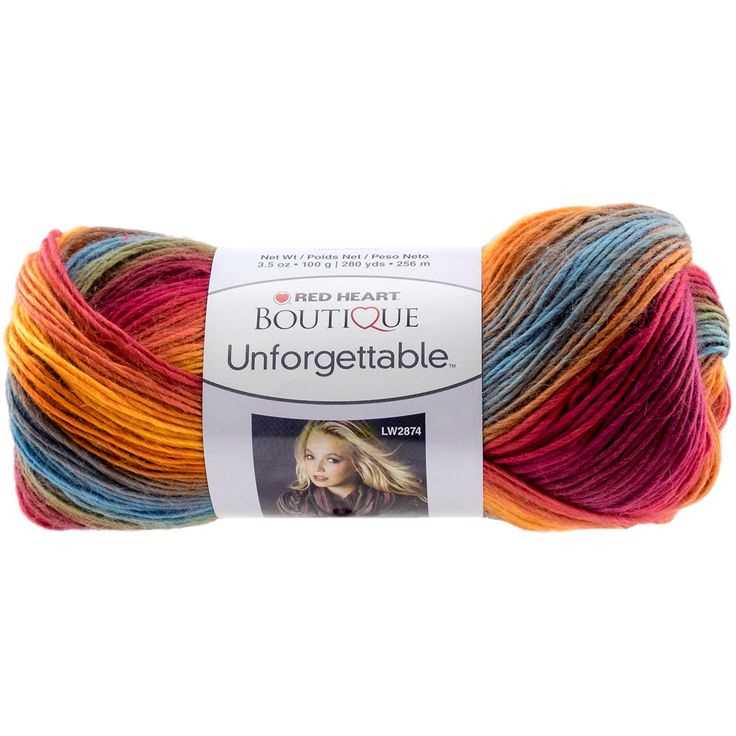 Red heart unforgettable yarn knitting patterns