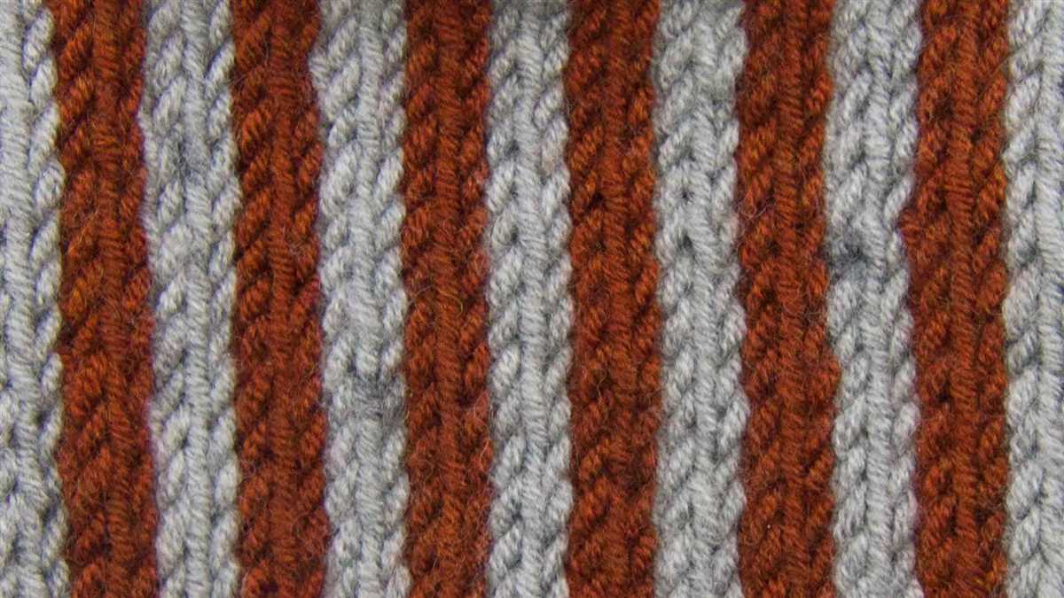 Ribbing patterns for knitting