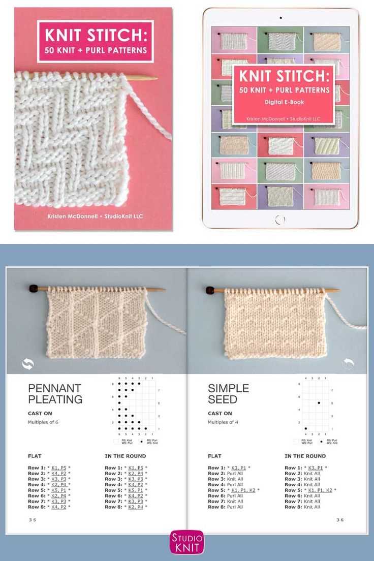 Ribbing patterns for knitting