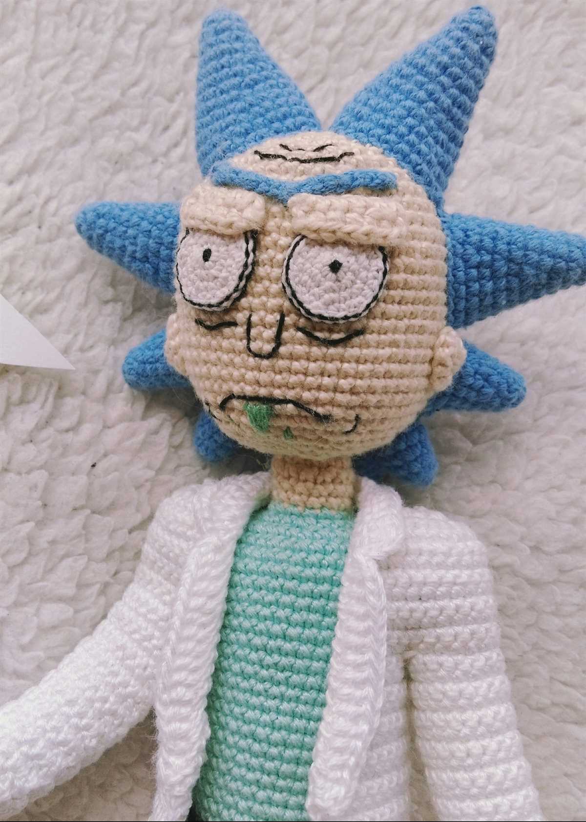Rick and morty knitting pattern