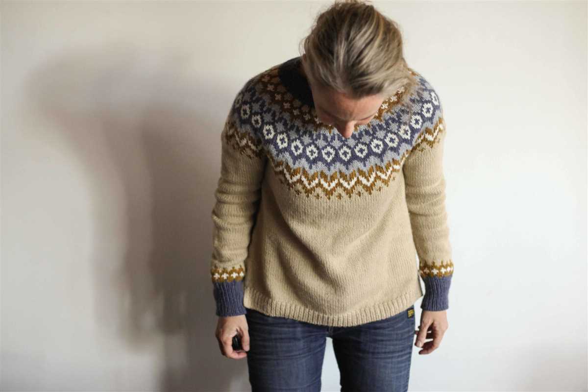 Riddari knitting pattern