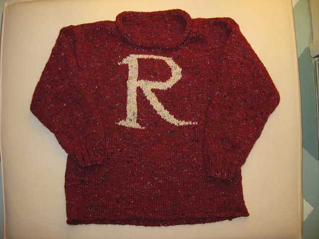 Ron weasley sweater knitting pattern