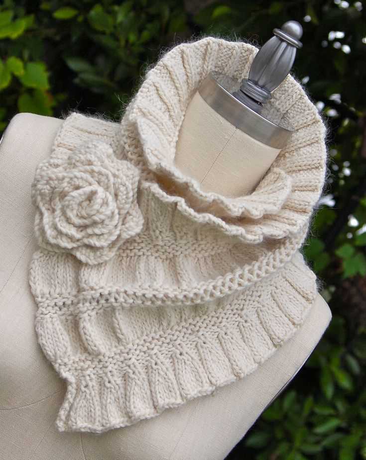 Create a Stylish Ruffle Edge Scarf with this Knitting Pattern Ruffle edge scarf knitting pattern