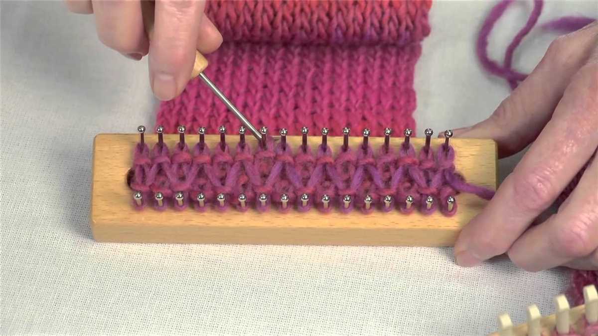 S loom knitting patterns