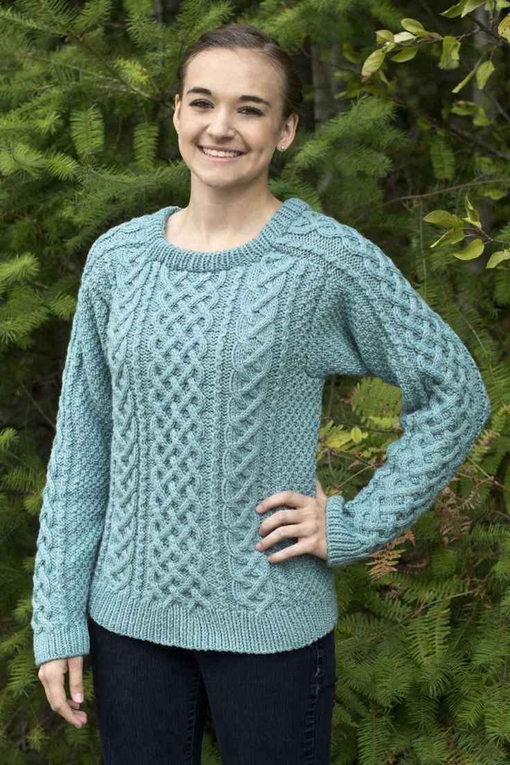 Saddle shoulder knitting pattern