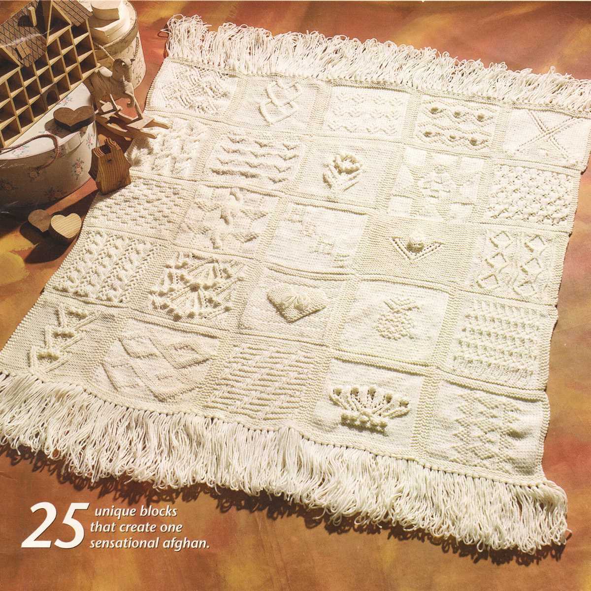 Sampler blanket knitting pattern free