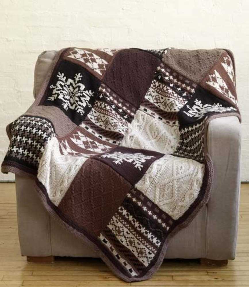 Sampler blanket knitting pattern free